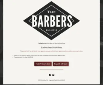 Thebarbershp.com(Barber Shop) Screenshot