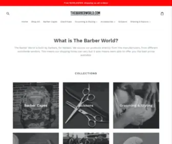 ThebarberWorld.com(thebarberworld) Screenshot