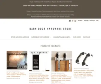 ThebarndoorhardwareStore.com(Barn Door Hardware) Screenshot