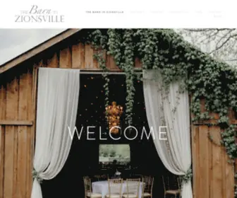 Thebarninzionsville.com(The Barn in Zionsville) Screenshot