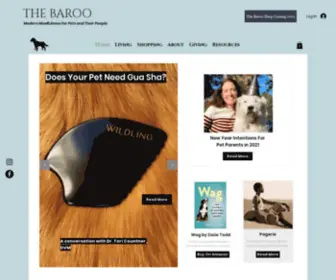 Thebaroo.com(Modern Mindfulness for Pets and Their People Tips) Screenshot