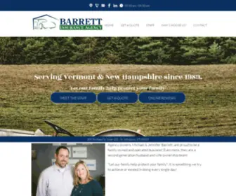 Thebarrettagency.com(Barrett Insurance Agency) Screenshot