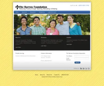 Thebarrowfoundation.com(The Barrow Foundation) Screenshot