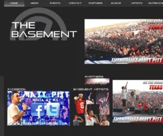 Thebasementonline.com(The basement) Screenshot