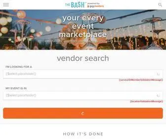 Thebash.com(Find Party Entertainment) Screenshot
