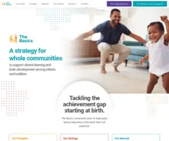 Thebasics.org(Landing) Screenshot