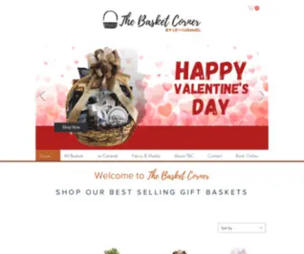 Thebasketcorner.com(Customized Gift Baskets & Boxes in San Diego) Screenshot