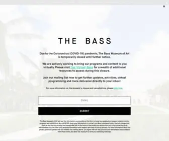 Thebass.org(The Bass) Screenshot