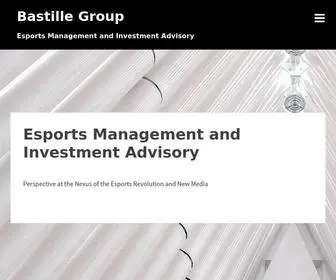 Thebastillegroup.com(Esports Management and Investment Advisory) Screenshot