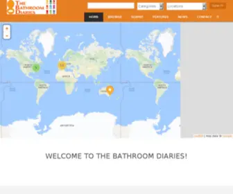 Thebathroomdiaries.com(The Bathroom Diaries) Screenshot