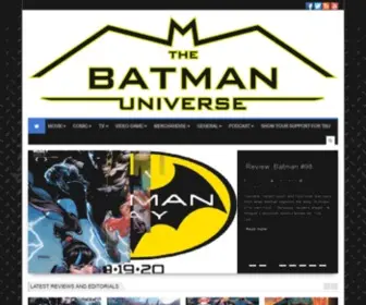 Thebatmanuniverse.net(The Batman Universe) Screenshot