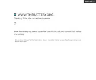 Thebattery.org(The Battery) Screenshot