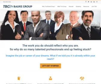 Thebaukegroup.com(The Bauke Group) Screenshot