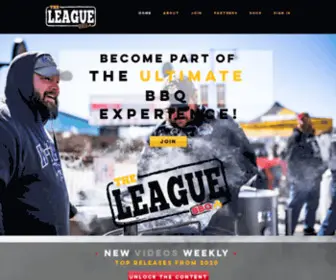 ThebbQleague.com(The BBQ League) Screenshot