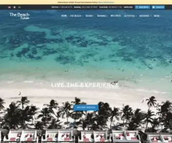Thebeach-Tulum.com(The Beach Tulum Hotel) Screenshot