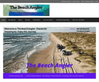 Thebeachangler.com(Surf Fishing) Screenshot
