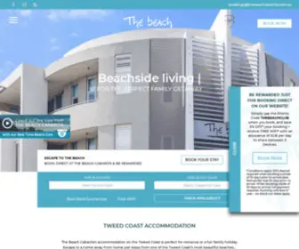 Thebeachcabarita.com.au(The Beach Cabarita) Screenshot