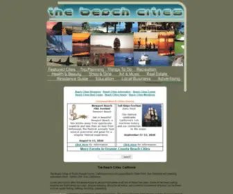 Thebeachcities.com(The Beach Cities) Screenshot