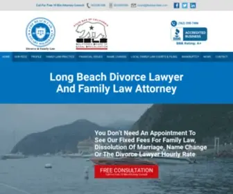 Thebeachlaw.com(Long Beach Divorce) Screenshot