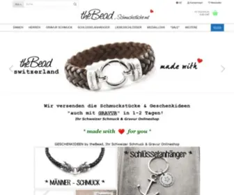 Thebead.ch(Schmuck Shop online kaufen) Screenshot