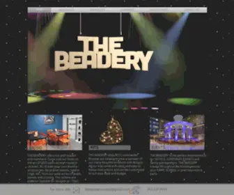 Thebeaderystudio.com(The Beadery Studio) Screenshot