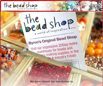 Thebeadshop.com(The Bead Shop) Screenshot