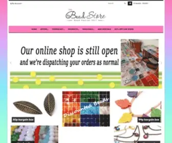 Thebeadstore.co.uk(Beads For Beads) Screenshot