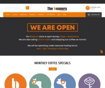 Thebeanery.com.au(The Beanery) Screenshot