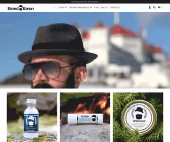 Thebeardbaron.com(The Beard Baron) Screenshot