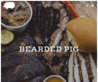 Thebeardedpigbbq.com(The Bearded Pig BBQ) Screenshot