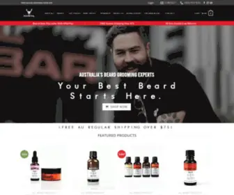 Thebeardedstag.com(Australia's Best Range of Beard Oil) Screenshot