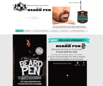 Thebeardpen.com(Best Mens Beard Dye Alternatives) Screenshot