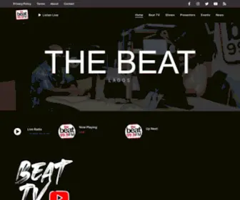 Thebeat99.com(The Beat 99.9 FM) Screenshot