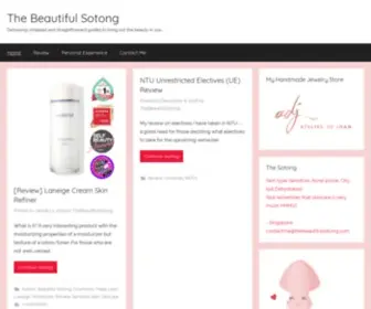 Thebeautifulsotong.com(The Beautiful Sotong) Screenshot