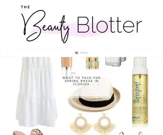 Thebeautyblotter.com(A Maryland Based Beauty & Lifestyle Blog) Screenshot