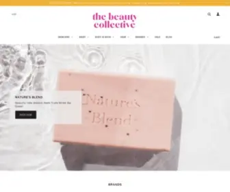 Thebeautycollective.co.nz(The Beauty Collective Home) Screenshot