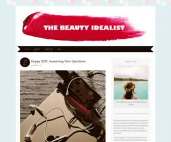 Thebeautyidealist.com(The Beauty Idealist) Screenshot