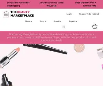 Thebeautymarketplace.com(Online Best Product Matchmaker) Screenshot