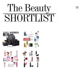 Thebeautyshortlist.com(The Beauty Shortlist Awards) Screenshot