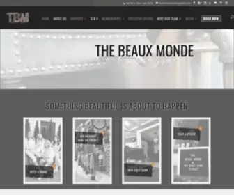 Thebeauxmonde.com(The Beauxmonde) Screenshot