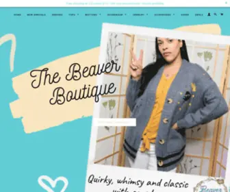 Thebeaverboutique.com(The Beaver Boutique LLC) Screenshot