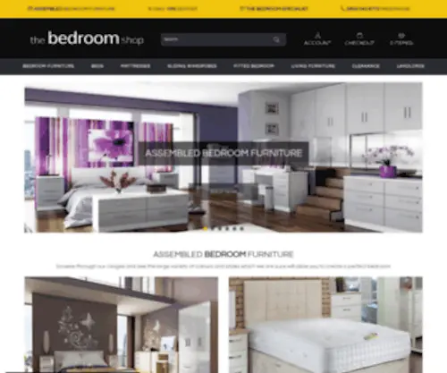 Thebedroomshop.co.uk(The Bedroom Shop) Screenshot