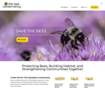 Thebeeconservancy.org(The Bee Conservancy) Screenshot