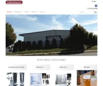 Thebeeressentials.com(The Beer Essentials Homebrew and Winemaking Store) Screenshot