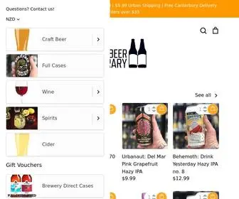 Thebeerlibrary.co.nz(The Beer Library) Screenshot