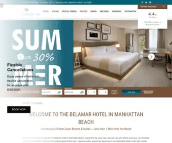 Thebelamar.com(Manhattan Beach Hotels) Screenshot