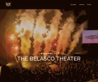 Thebelasco.com(The Belasco) Screenshot