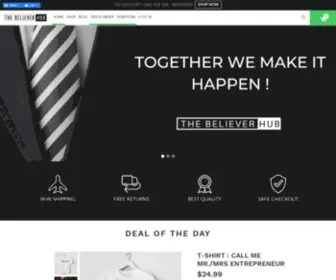 Thebelieverhub.com(The Believer Hub) Screenshot