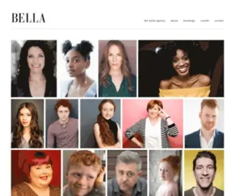 Thebellaagency.ca(The Bella Agency) Screenshot