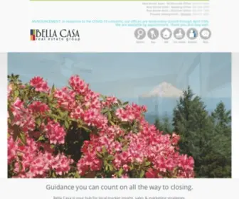 Thebellacasagroup.com(Newberg, McMinnville, Silverton, Sherwood, Portland, Oregon Real Estate) Screenshot